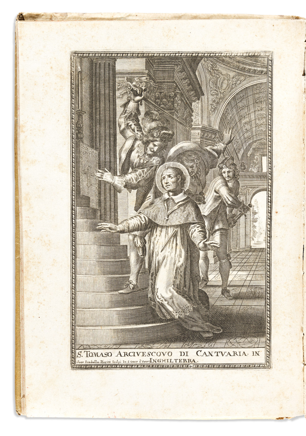 Piccini, Isabella [aka Elisabetta] (1644-1734) Four Early Books with her Engravings, 1663-1712.